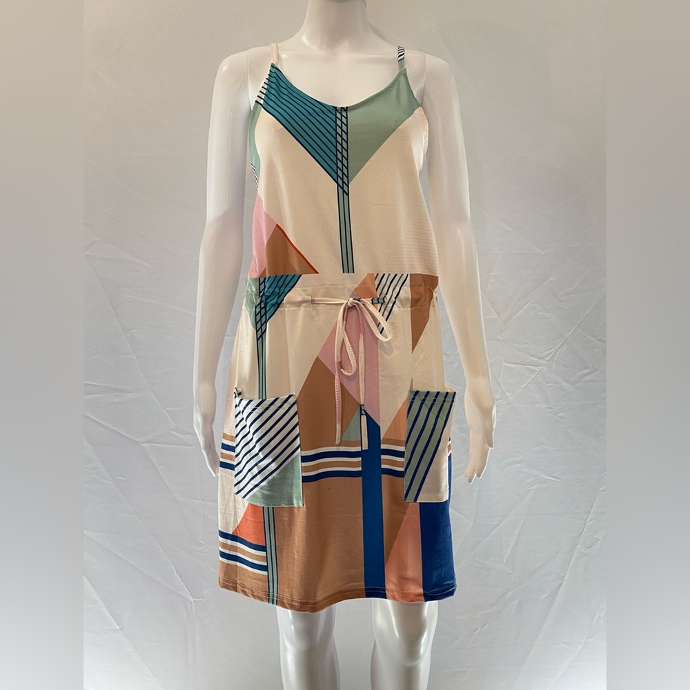Etcyynew Abstract Casual Dress Women’s size Medium